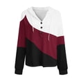 thumbnail image 3 of Cilsoka Womens Hoodies Zip up Sweatshirts for Women No Hood Womens Pullover Hoodie Fashion Tops for Women Trendy 2025 My Orders past Orders, 3 of 5