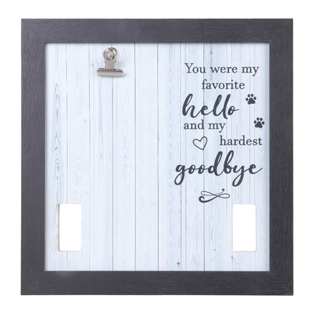 Zorvai Dog Memorials Picture Frame Pet Collar Memorials FrameG1ftPet LossG1ftDecors