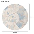 thumbnail image 6 of Fashionable Round Tablecloth 60x60in(153x153cm) – Waterproof Polyester Table Cover with Full Print Design, Wrinkle Resistant & Washable for Kitchen Dining Party Decor, 6 of 6