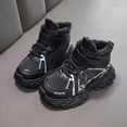 thumbnail image 2 of Kogui Little Girl Shoes Sneakers Kids Shoes Girls Walking Shoes Non-Slip Kid Breathable Sneakers Kids Sneakers Size 1.5 (Black,Big Kids 1.5), 2 of 8
