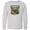 AC-Heather Grey, variant on Inktastic Proud Military Nephew Long Sleeve Youth T-Shirt