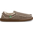 thumbnail image 3 of Sanuk Men's Chiba Chill Brown What The Fuzz Sidewalk Surfers Sidewalk Surfers, 3 of 6