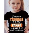thumbnail image 1 of Girls' Funny Cotton Tee - Casual Short Sleeve, Black with Colorful Letter Print, Soft & Comfortable Summer Top for Youngsters, Humorous Graphic Tee | Relaxed Fit Shirt | Soft Cotton Tee, 1 of 6