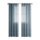 thumbnail image 2 of Cortinas de Lino Semitransparentes de 248 Cm de Largo | Cortinas con Ojales para Dormitorio y Sala de Estar | Paneles Transparentes Que Filtran La Luz | Resistentes a Las Arrugas | Blanco, Gris, Azul, 2 of 6