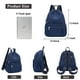 thumbnail image 2 of Pealwel Mini Mochila Monedero para Mujer, Pequeñas Mochilas de Nylon para Damas Mochilas Mujer Bolsa de Viaje antirrobo, 2 of 5