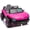 Pink, variant on 12V Volkswagen Beetle Kids Ride On Cars, Battery Powered Electric Car With 4 Wheels Suspension, Ride On Toys With Rear Cargo Storage, Bright Front Headlights, Bluetooth, USB, Music for Kids 3-5, Pink