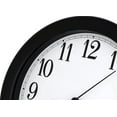 thumbnail image 4 of Soro Essentials- 10" Wall Clock Black Color- Round Silent Non-Ticking Analog Clock Quartz Battery Operated Round Easy to Read for Office Home Bathroom Kitchen Bedroom School Living Room, 4 of 5