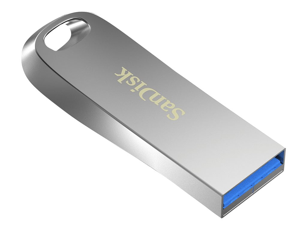 SanDisk 64GB Ultra Luxe USB 3.1 Type A Flash Drive - 64 GB - USB 3.1 Type A - 5 Year Warranty