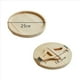 thumbnail image 4 of 2X Mesa Auxiliar Redonda Plegable de Madera con Clip para Sofá, Brazo para Sofá, Mesa con Reposabrazos para Comer/Bebidas/Aperitivos/Control Remoto/Control, 4 of 5
