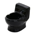 thumbnail image 2 of Novelty Toilet Ashtray - Ceramic Desktop Decor Bathroom Humor Gift Men's Smoking Accessory Office Desk Organizer Conversation Piece(Black), 2 of 6