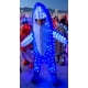 thumbnail image 2 of Disfraz inflable BDdedd de tiburón para niños con luces LED de 7 a 10 años, 2 of 7