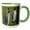 Green/White, variant on 3drose, South Georgia, Saint Andrews. King Penguins., 15oz Mug