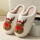 thumbnail image 3 of Zapatillas populares de algodón para mujer, pantuflas de algodón cálidas de felpa para invierno, Navidad y Halloween, para interior y hogar, 3 of 5