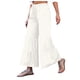 thumbnail image 1 of Pantalones sólidos informales para mujer, cómodos, elásticos, de cintura alta, de pierna ancha, informales, sueltos, para playa Fridja  alkflakhf34273, 1 of 9