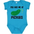 thumbnail image 3 of Inktastic You Had Me at Pickles Boys or Girls Baby Bodysuit, 3 of 5