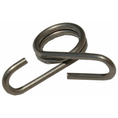 Electric Fence Clip, Rod Post, Stainless Steel, .375-In., 20-Pk. 719