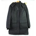 thumbnail image 3 of Nuage Dark Grey XSmall Italian Wool Cashmere Blend Coat, 3 of 4