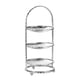 thumbnail image 5 of del soporte del pedestal aleación del cinc para la decoración de magdalena torta, exhibición Gloria Soporte para pasteles, 5 of 6