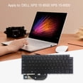 thumbnail image 2 of Seitruly Accesorio de repuesto para teclado de portátil, equipo fiable, accesorios de escritura, reemplazo de teclado retroiluminado para XPS15 9500 Cuadernos de escritura y cuadernos de bocetos, 2 of 5