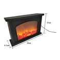 thumbnail image 6 of WOVTE LED Fireplace Faux Flame, Rectangle Fireplace Lantern Portable Led Lantern Battery Operated and USB Operated 6 Hours Timer for Hanging Sitting Decoration Indoor & Outdoor( No Heater,11x4.7x8 Inc, 6 of 6