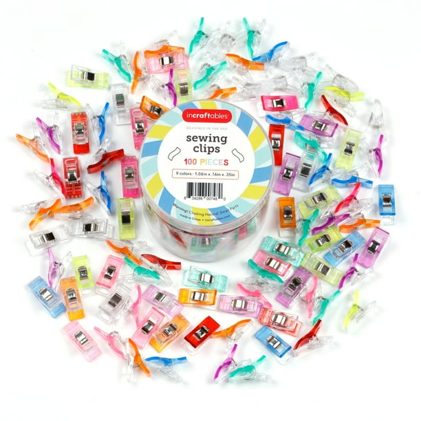 Incraftables Sewing Clips Pack of 100. Best Fabric Clips for Sewing and