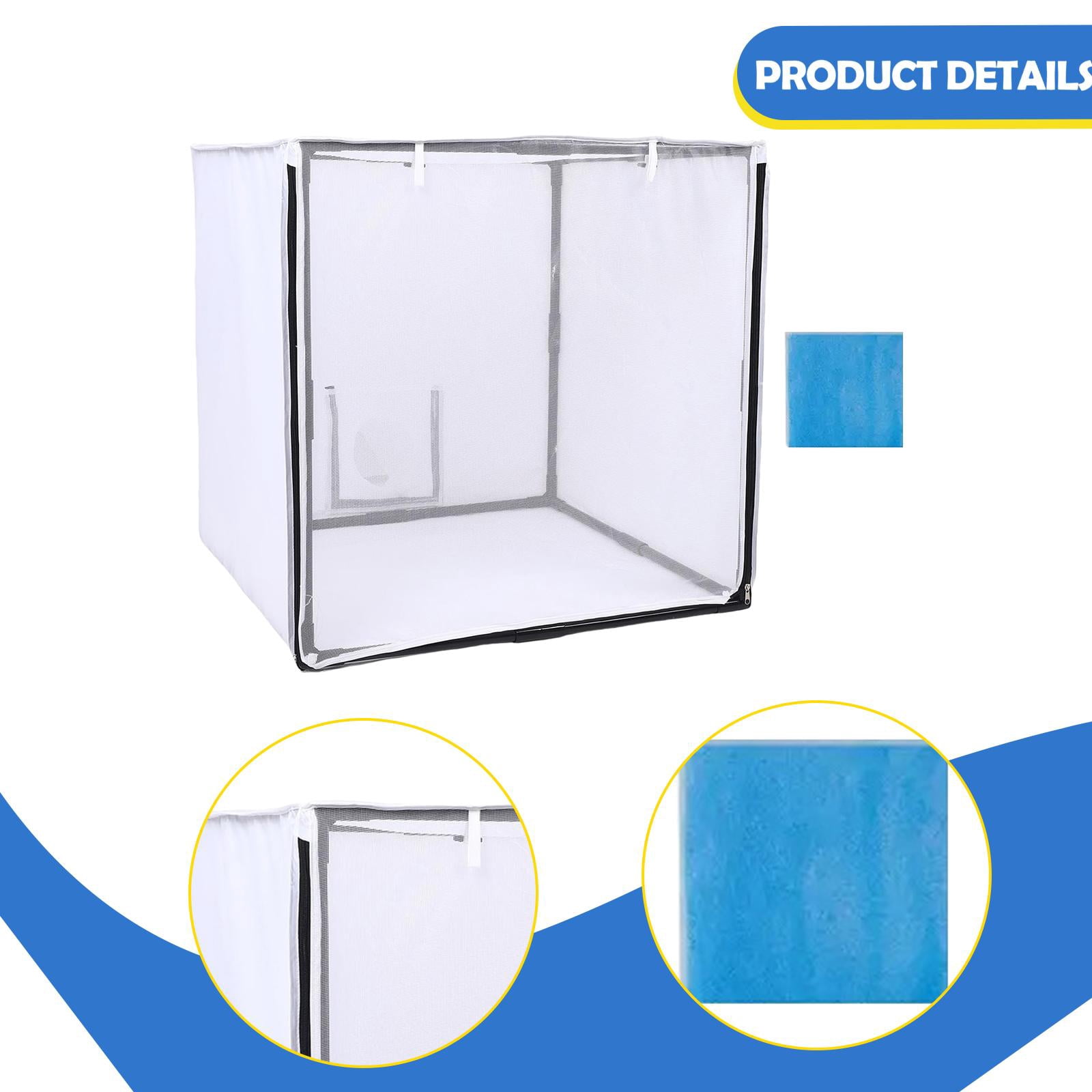Sharprepublic Model Painting Spray Booth Zippered Curtain Portable Shelter Oxford Material for 71cm