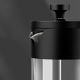 thumbnail image 3 of SDFGTstore 350/600/1000ml French Press- Tea Maker Thickened Glass Coffee Press- Espresso-, 3 of 7