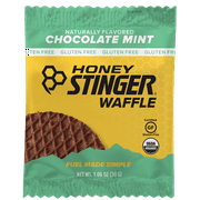 Honey Stinger Organic Gluten Free Waffle, Chocolate Mint, 16 count