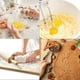 thumbnail image 4 of ¡Liquidación! Cortadores de galletas navideños grandes, 4 cortadores de galletas navideños de acero inoxidable con instrucciones de receta, muñeco de nieve, árbol de Navidad, copo de nieve., 4 of 8