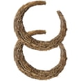 thumbnail image 4 of MesaSe 2pcs Moon Shape DIY Rattan Wreath Handmade DIY Rattan Rings Vine Branch Wreath for DIY Crafts, 4 of 8