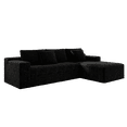 thumbnail image 5 of Modular Sectional Sofa , Compressed Couch for Living Room, Bedroom, No Assembly Required, Free Combination, Plush Corduroy Fabric, 5 of 7
