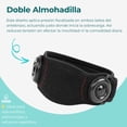 thumbnail image 4 of Codera para Epicondilitis y Codo de Tenista con 2 Almohadillas Focal Unitalla | Soporte Deportivo con Compresión Ajustable y | Unisex |  Pádel, Tenis, Trabajo o Gym, 4 of 12