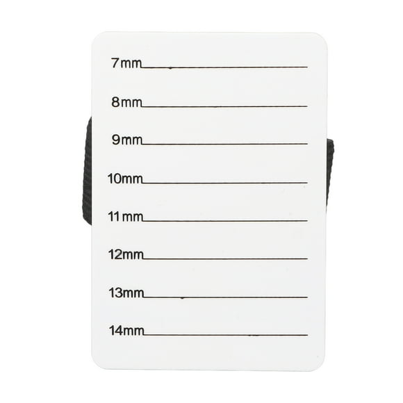 Soporte para pestañas BuyWeek Con correa para la muñeca Placa de mano