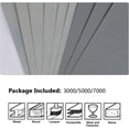 thumbnail image 5 of 10 piezas de papel de lija 3000 5000 7000Grit surtido de papel de lija seco/agua para lijado de metal automotriz/jade/joyería/cera/ámbar de uñas oso de fresa Electrónica, 5 of 5