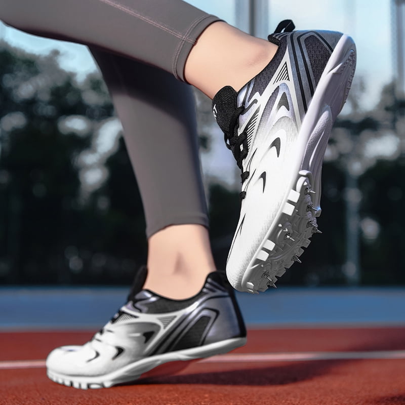 Mens Womens Boys Girls Spikes Athletics Racing Running Shoes Track and Field Sneaker