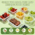 thumbnail image 7 of Soulgenix 55 Pcs Food Storage Containers with Lids, Reusable Meal Prep Containers for Kitchen Pantry Storage, Airtight Leakproof & BPA-Free, Freezer, Microwave & Dishwasher Safe, 7 of 7