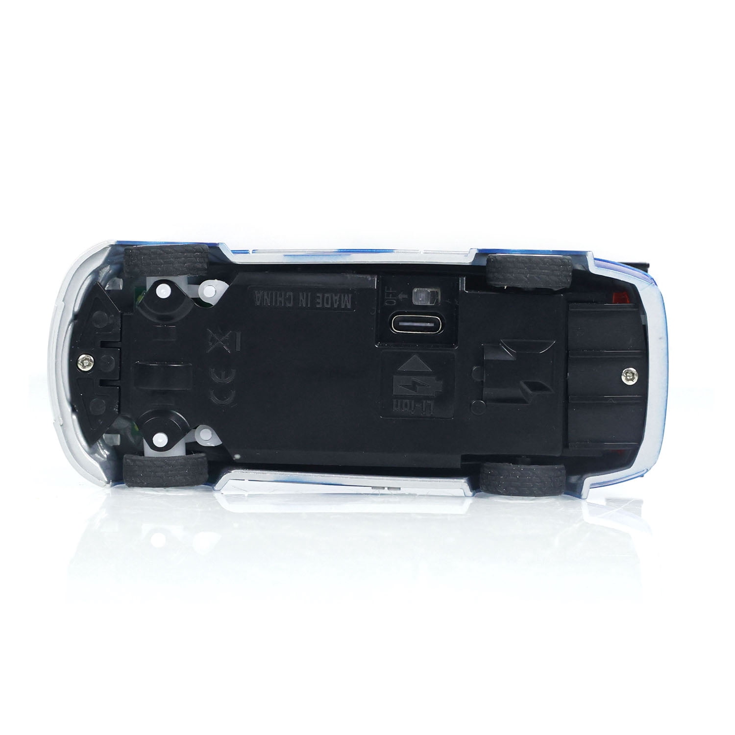 RC 1/43 Scale Ready to Go Race Car Remote Control Drift Car 4WD Mini Toy Lights