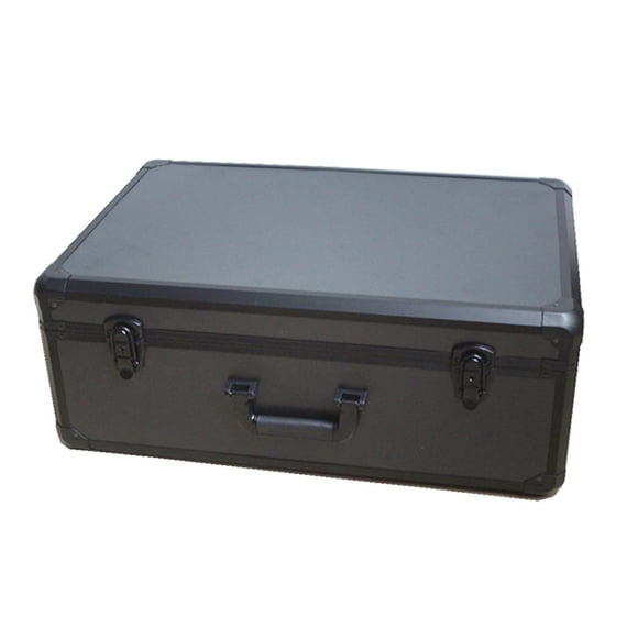 Large Tool Case Portable Box Aluminum Alloy Storage Document Safe Product Demonstration Sample Display Toolbox ,Easy Installation