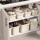 thumbnail image 3 of Decoración del hogar, almacenamiento de utensilios, suministros de cocina, caja de almacenamiento con ruedas para cocina, estante para guardar utensilios de cocina, tanque de condimentos, almacenamien, 3 of 6