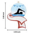 thumbnail image 2 of Maxora Personalized Sport Ornament Customized Christmas Ornament Swimming Free Customize, 2 of 8