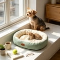 thumbnail image 4 of EBCUE Multi‑Size Round All‑Season Pet Bed Cushion, Breathable Summer & Warm Winter Soft Sleeping Mat, Cozy Rest Nest for Small‑Medium Cats Dogs Indoor Home Use, 4 of 6