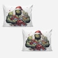 thumbnail image 2 of Juego de edredón navideño Hulk Comfort Twin para niños y adultos, regalo de 3 piezas, estampado de dibujos animados, tamaño King, funda de almohada y sábana, 2 of 6
