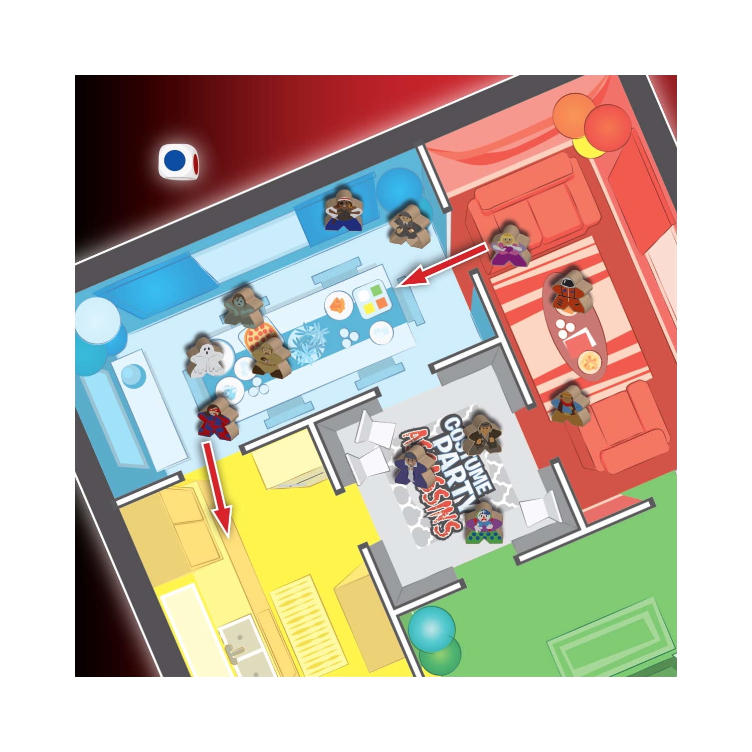 Playroom Entertainment Costume Party Assassins Strategy Game