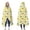 Yellow Lemon Fruit, variant on Wearable Blanket,Yellow Lemon Fruit Slices White Pattern Hooded Wearable Flannel Blanket for Adults & Teens,Winter Poncho Shawl Wrap Cape Cozy Anti-Pill,50"x60"