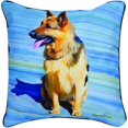 thumbnail image 1 of Manual Woodworkers & Weavers SLBSGS 18 in. Big Shutz German Shepherd RMC-18 D Throw Pillows, 1 of 1