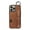 Brown, variant on for iPhone 15 Pro Max Wallet Case with Card Holder, Hand Wrist Strap Loop Holder Kickstand, Finger Grip Ring Buckle PU Leather Double Buttons Shockproof Cover for iPhone 15 Pro Max, Black