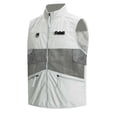 thumbnail image 4 of Men's Mesh Breathable Fishing Vest, Multi Pockets Photography Travel Hiking Waistcoat Full Zip Sleeveless Jacket for Adults Big and Tall Size M-3XL Gray, 4 of 5