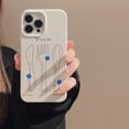 thumbnail image 2 of Tableware Knife Fork Spoon Pattern Soft  for iPhone Case (White,iPhone 13), 2 of 6
