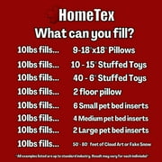 Polyester Stuffing 10 LB Bag 100% High-Loft Polyester Fiber Fill