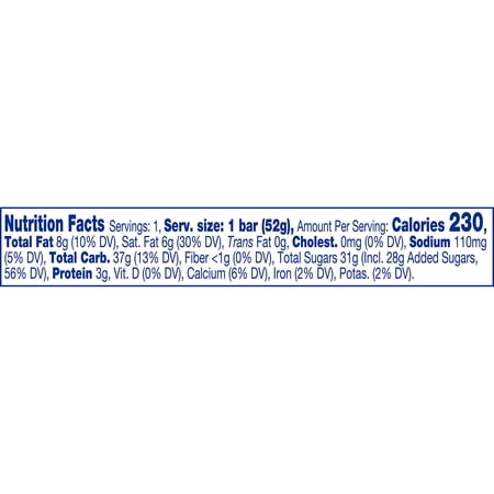 ZERO WHITE FUDGE, CARAMEL, PEANUT AND ALMOND NOUGAT CANDY, BAR 1.85 OZ